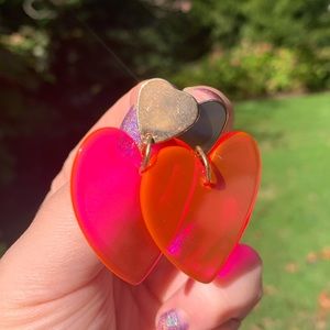 Heart earrings